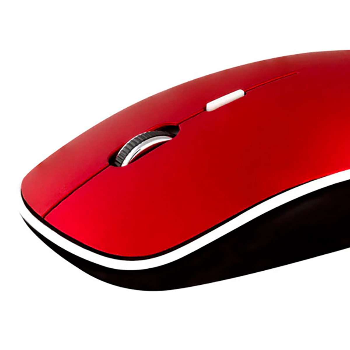 Mouse Wireless Argomtech MS31 2 2.4 GHz 4 Botones Rojo